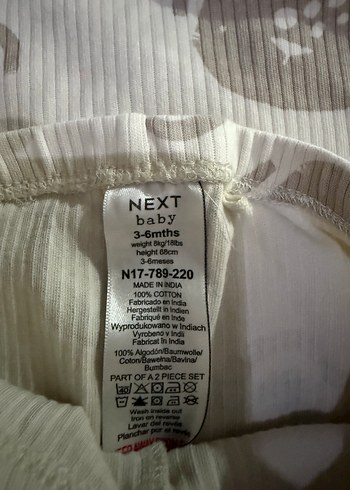 Örgü Desenli Bebek Erkek Takım - Görsel 4