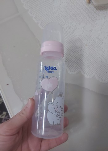 Diğer wee baby Pembe Bebek Biberonu Pastel Renkli