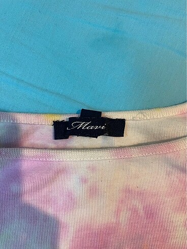 Mavi Jeans Renkli bluz crop