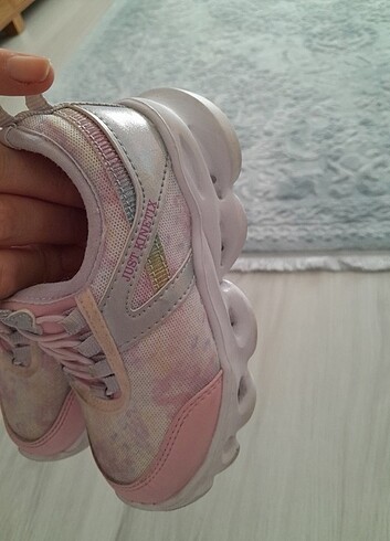 Kız çocuk ışıklı spor ayakkabı - Görsel 3