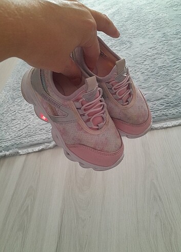 Kız çocuk ışıklı spor ayakkabı - Görsel 9