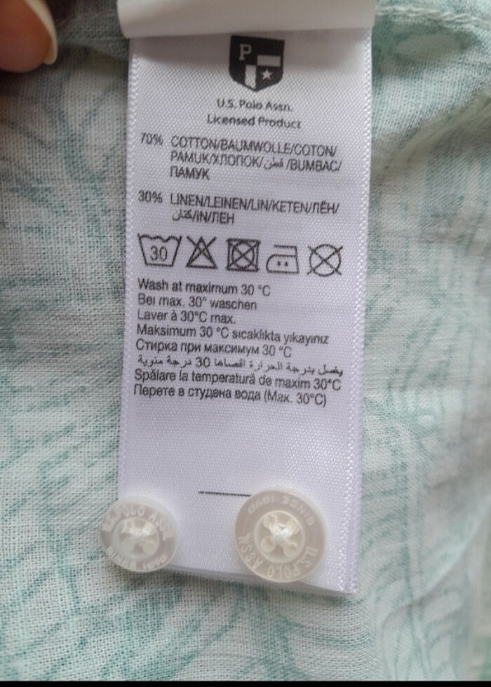U.S.POLO erkek gömlek  - Görsel 5
