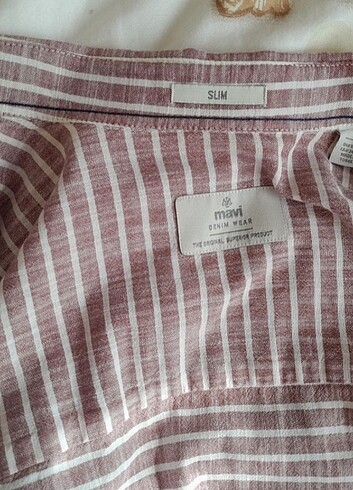 MAVİ erkek gömlek  - Görsel 2