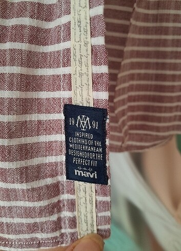 MAVİ erkek gömlek  - Görsel 3