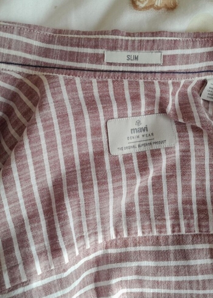 MAVİ erkek gömlek  - Görsel 2