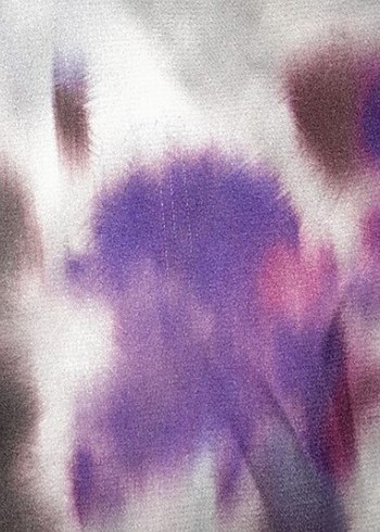 Mor Tie-Dye Straplez Mini Elbise - Görsel 11