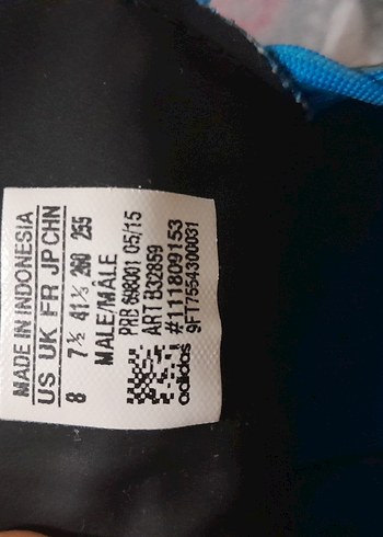 Adidas Ace 15.1 FG Mavi krampon - Görsel 8