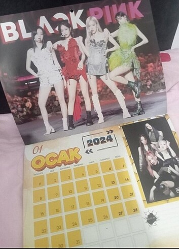 Beden Renk 2 blackpink boş dergi
