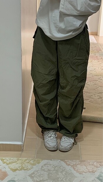 s Beden haki Renk Parasut pantolon