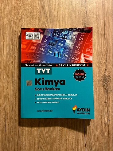 Aydın TYT Kimya soru bankası