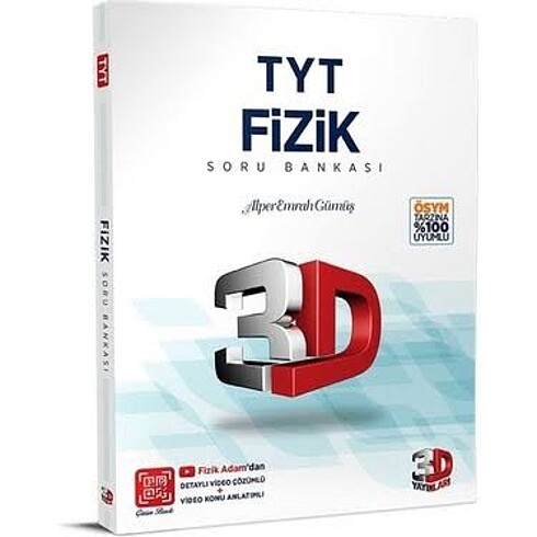 3D TYT fizik soru bankası