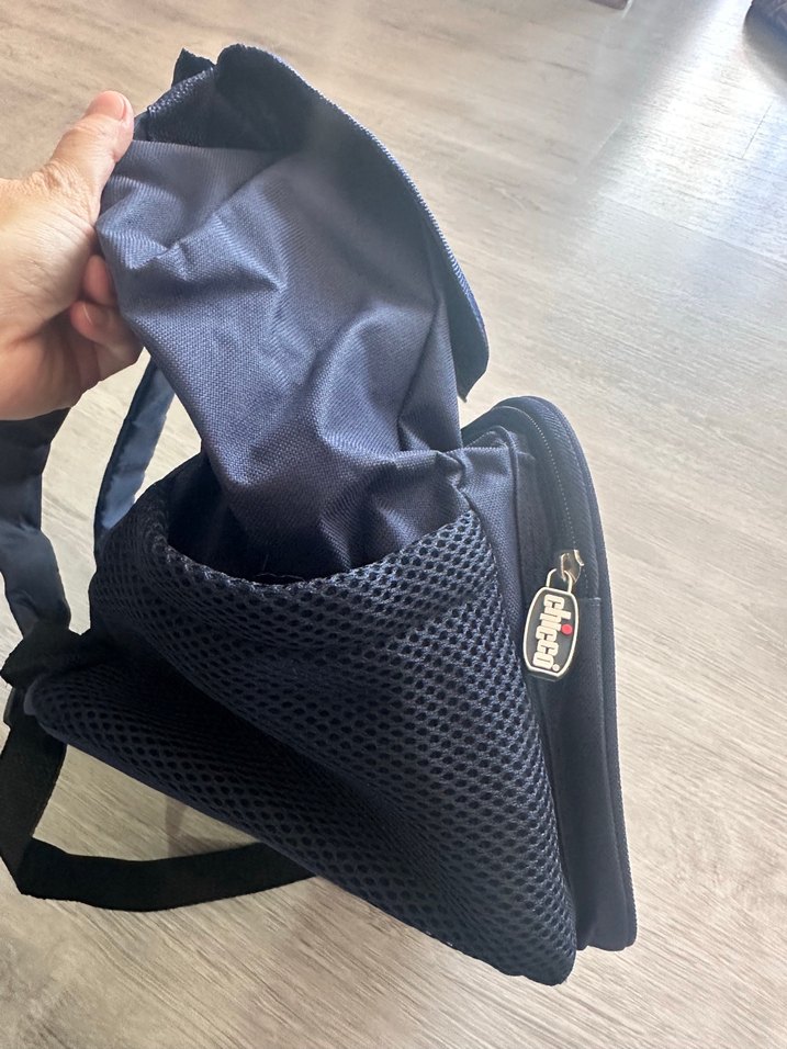 Chicco Lacivert Bebek malzeme çantası - Görsel 2