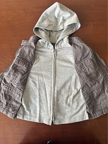 18-24 aylık gri #trençkot - Görsel 6