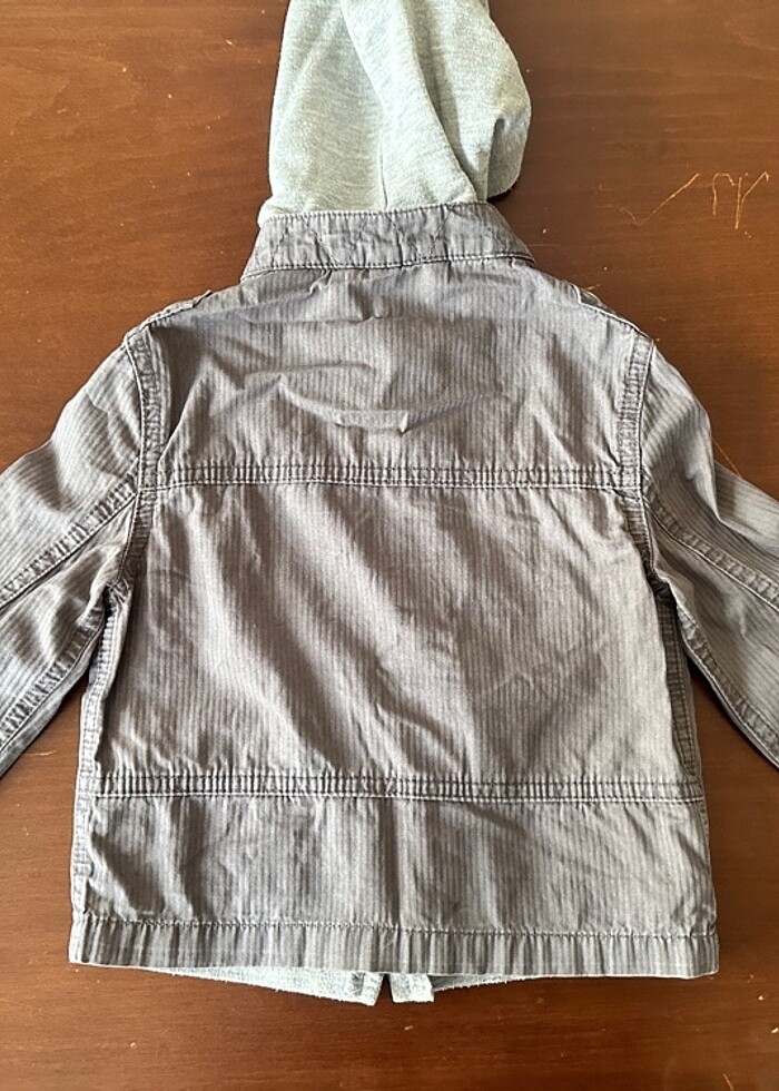 18-24 aylık gri #trençkot - Görsel 4