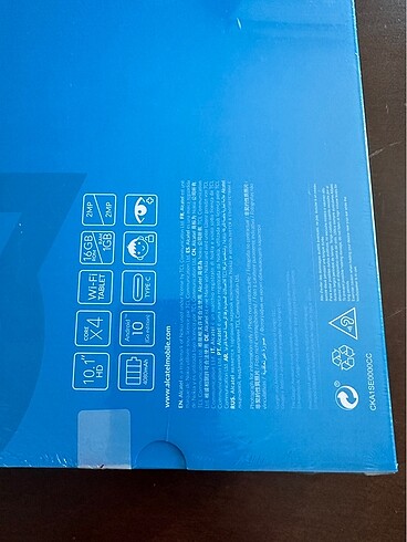 Beden Renk #Alcatel 1t 10? 2020 16gb WiFi black tablet