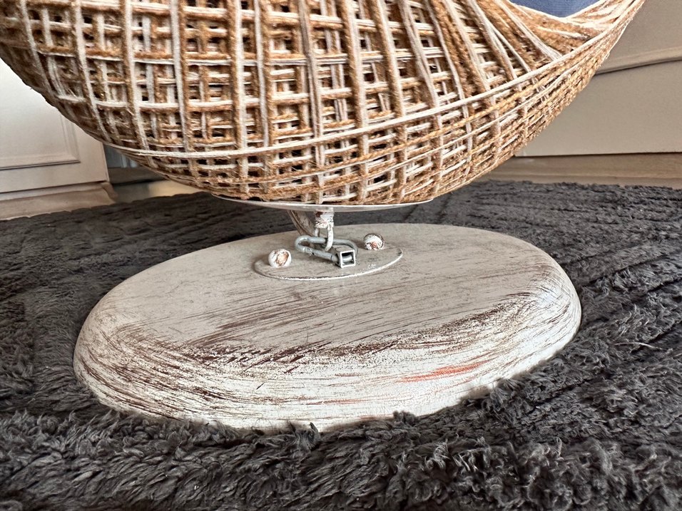 Hasır Kedi Yuvası Gri Minderli - Görsel 5