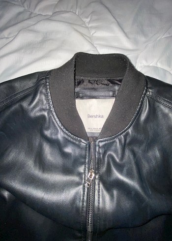 Erkek Deri Ceket Siyah Fermuarlı - Görsel 3