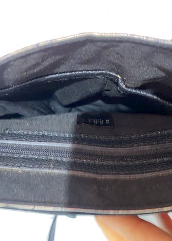 Tokalı Yılan Derisi Desenli Kadın Çanta - Görsel 5