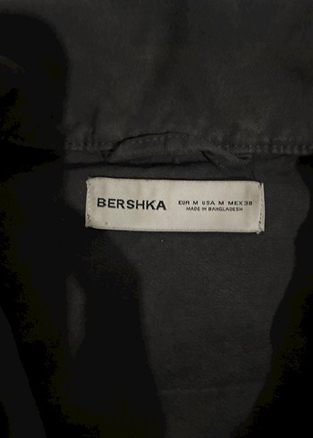 Siyah Kısa Kollu Erkek Keten Gömlek - Görsel 4