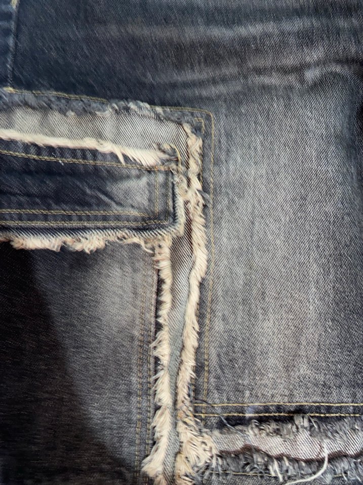 Kemer Detaylı Rahat Kesim Kadın Kot Pantolon - Görsel 4