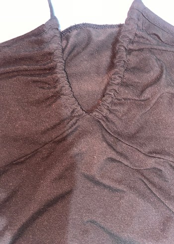 Siyah Drapeli Halter Yaka Bustiyer - Görsel 4