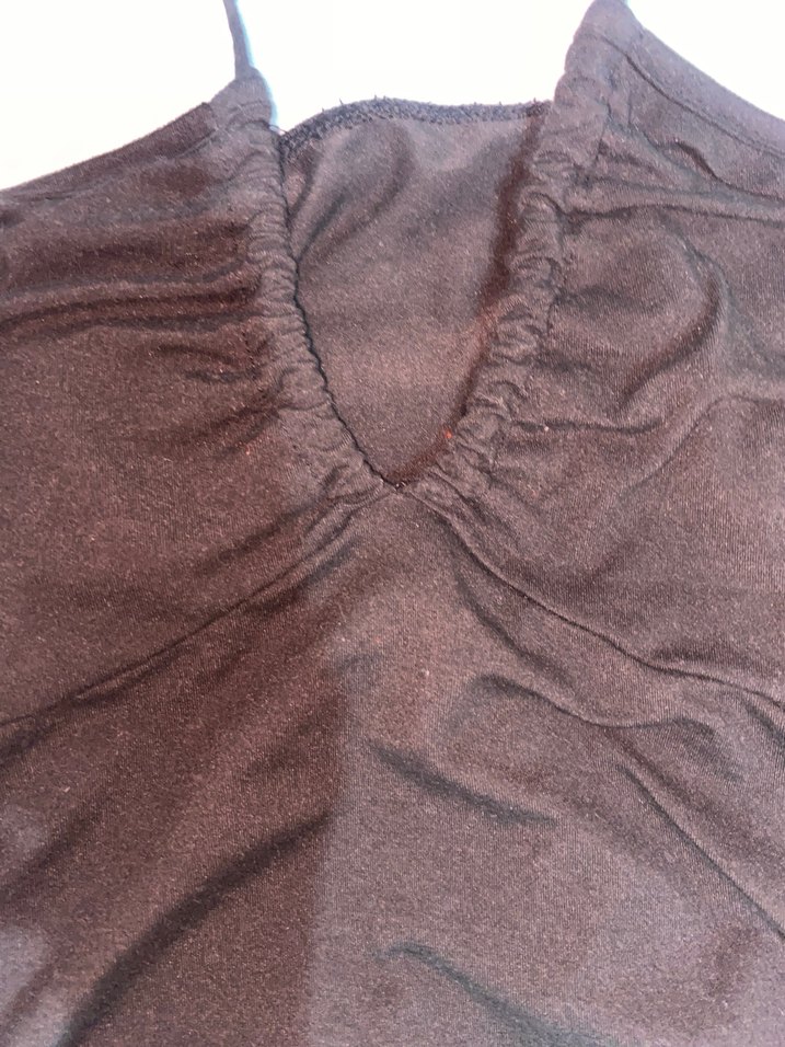 Siyah Drapeli Halter Yaka Bustiyer - Görsel 4