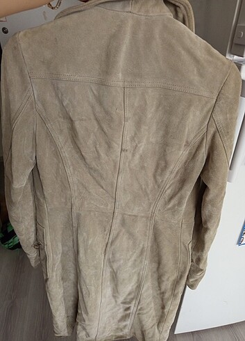 Mango süet palto - Görsel 3