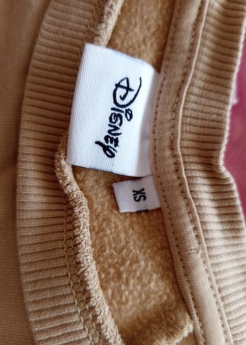 Bej Baskılı Kadın Sweatshirt - Görsel 3