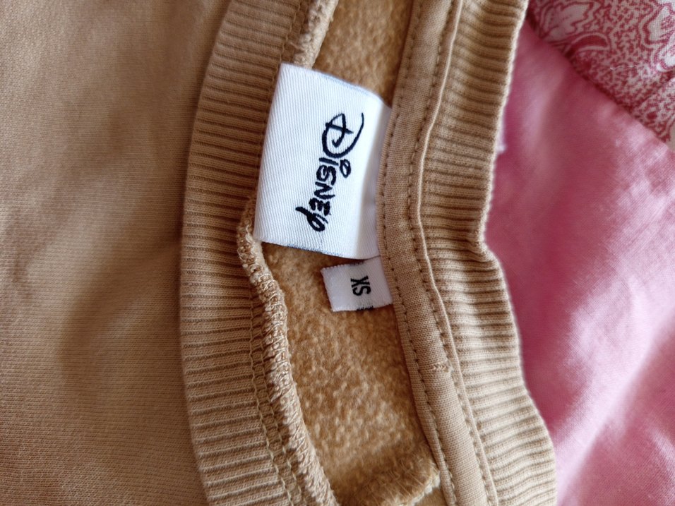 Bej Baskılı Kadın Sweatshirt - Görsel 3