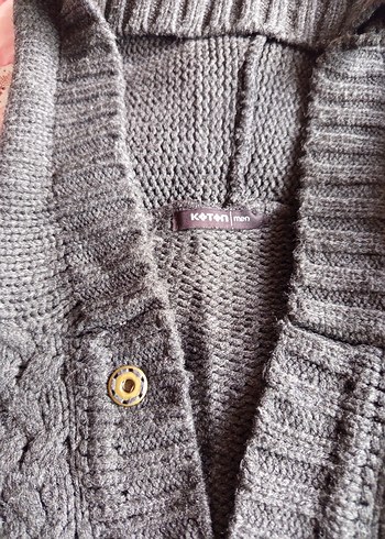 Kapşonlu Kalin Erkek Kazak - Görsel 2