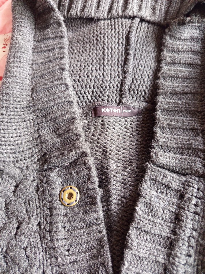 Kapşonlu Kalin Erkek Kazak - Görsel 2