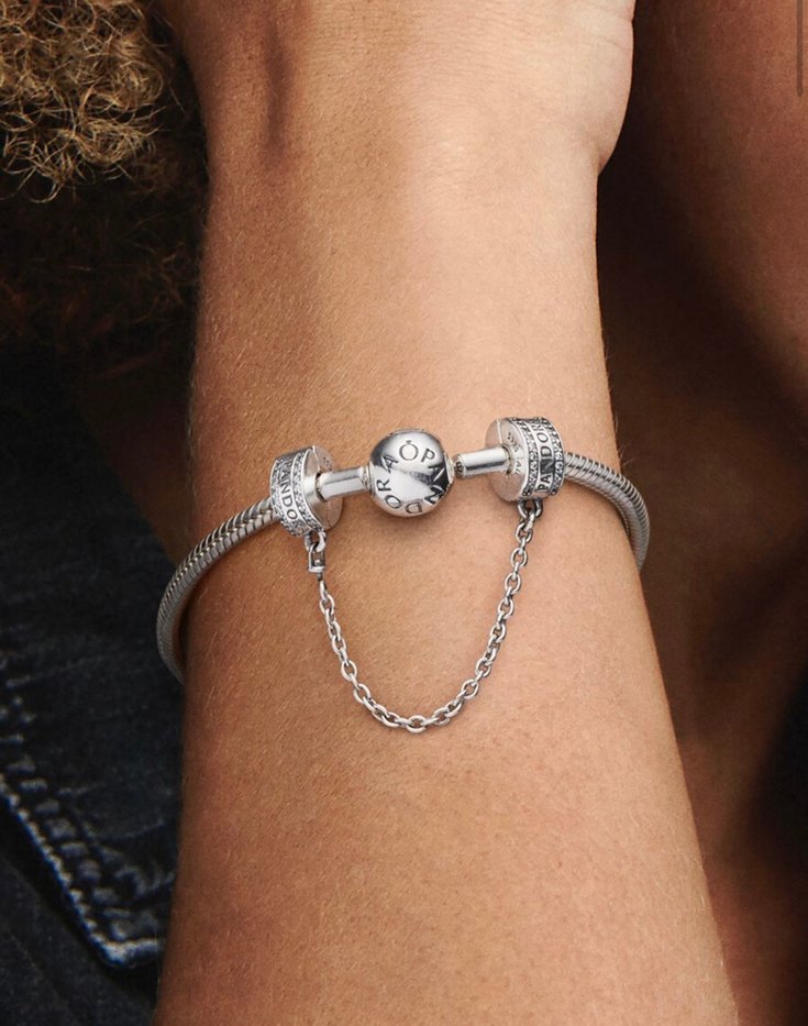 Pandora Güvenlik Zinciri Charm - Görsel 2