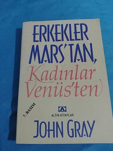 Erkekler Mars'tan Kadınlar Venüs'ten (yazarı John Gray)