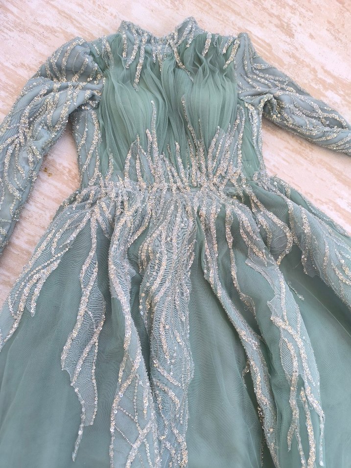 tesettür nişanlık abiye - Görsel 2