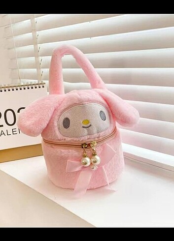 Peluş sanrio el çantası