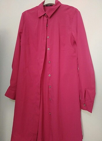 pembe elbise tunik