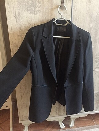 Siyah blazer ceket