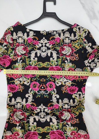 Renkli Bohem Kadın Elbise - Görsel 5