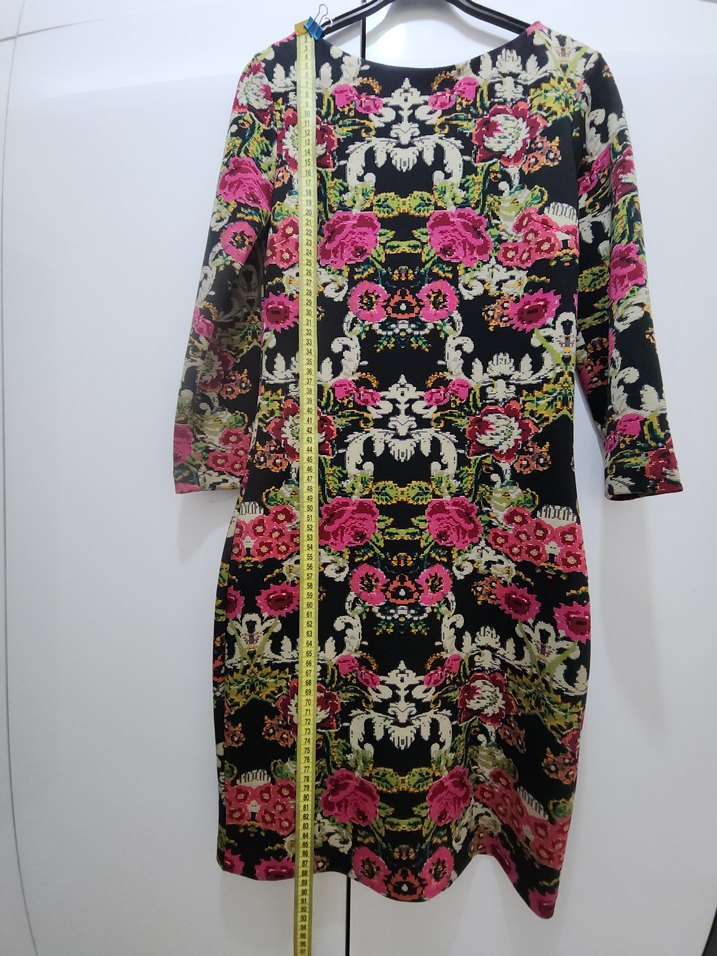 Renkli Bohem Kadın Elbise - Görsel 4