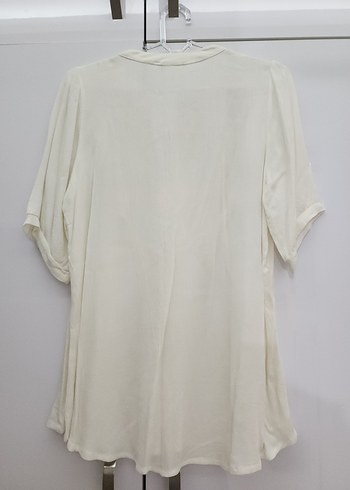 Pamuklu Dantel Detaylı Bohem Bluz - Görsel 2