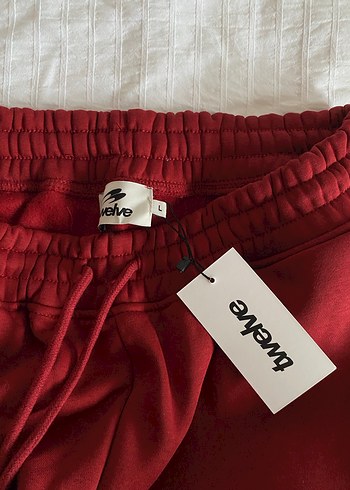 Twelve Bordo Kadın Salaş Sweatpant - Görsel 2