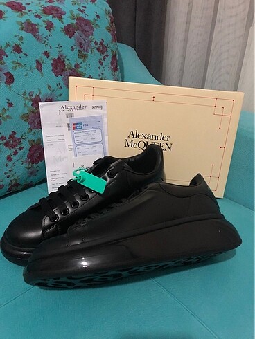 43 Beden siyah Renk Alexander McQUEEN Ayakkabı