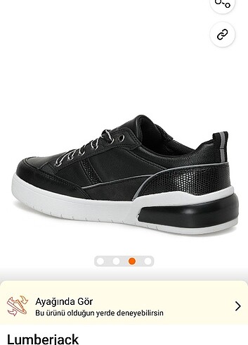 Lumberjack Siyah kadın sneaker