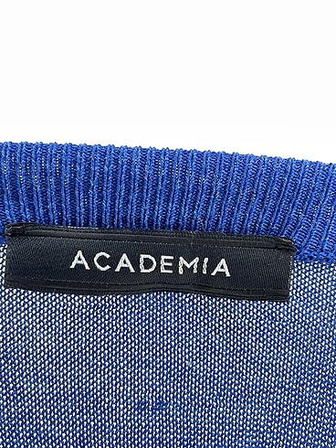 m Beden mavi Renk Academia Kazak / Triko %70 İndirimli.