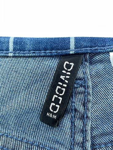 36 Beden mavi Renk H&M Kısa Tulum %70 İndirimli.