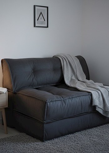 Modern Antrasit katlanır koltuk - Görsel 4