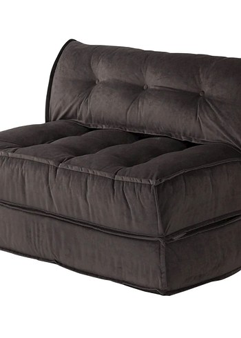 Modern Antrasit katlanır koltuk - Görsel 3