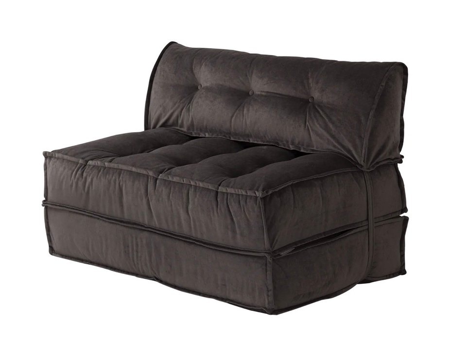 Modern Antrasit katlanır koltuk - Görsel 3