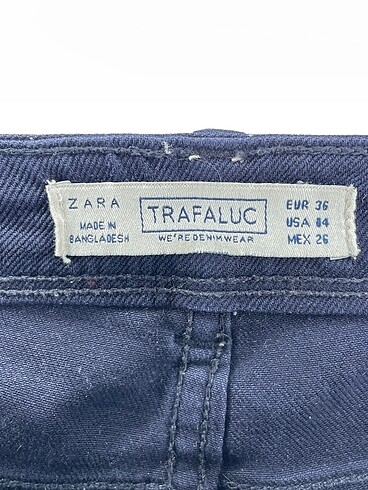 36 Beden lacivert Renk Zara Jean / Kot %70 İndirimli.