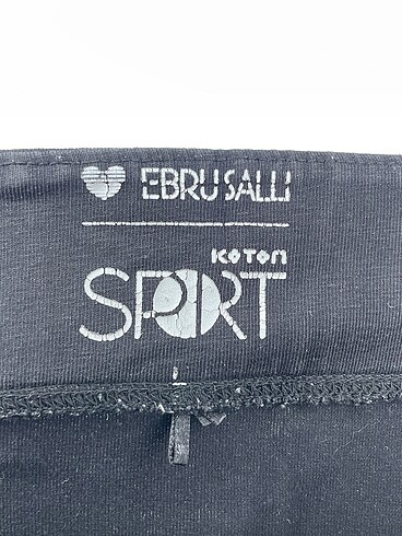 l Beden siyah Renk Koton Tayt / Spor taytı %70 İndirimli.